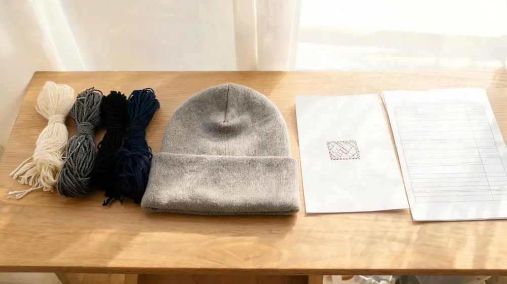 Beanie specification and sample comparison workspace
